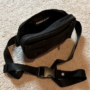 ATHLETA | Black belt bag | Fanny Pack